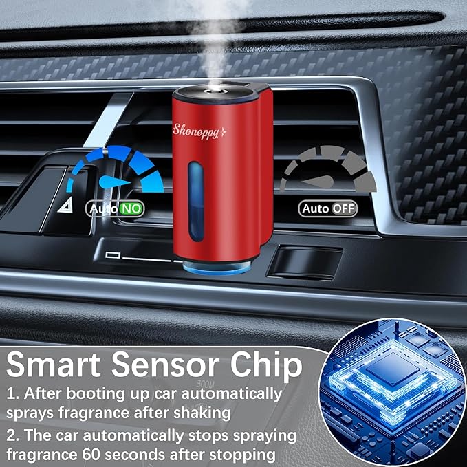 Smart Car Air Freshener Diffuser, Car Aroma Diffuser Air Freshener Spray - Image 5