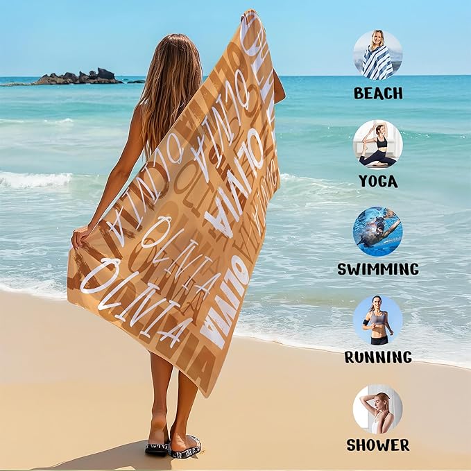 JML Personalized Beach Towel - Image 6
