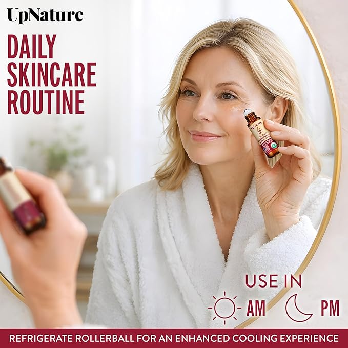 UpNature Beauty Castor Oil Roll On Eye Roller - Image 4