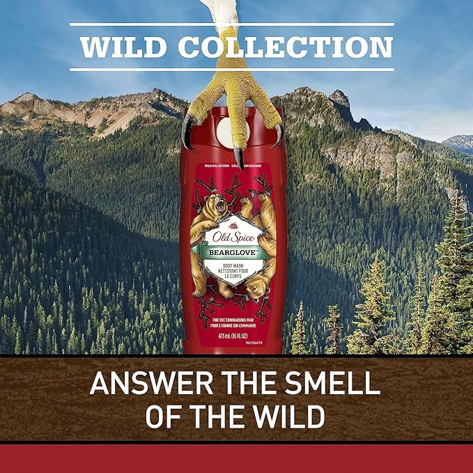 Old Spice Wild Bearglove Scent Body Wash - Image 4