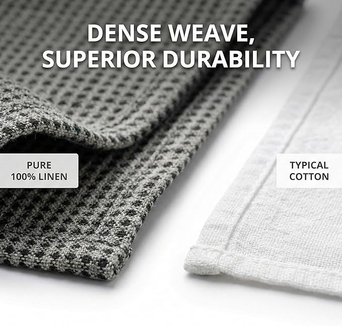 100% European Linen Hand Towels - Image 7