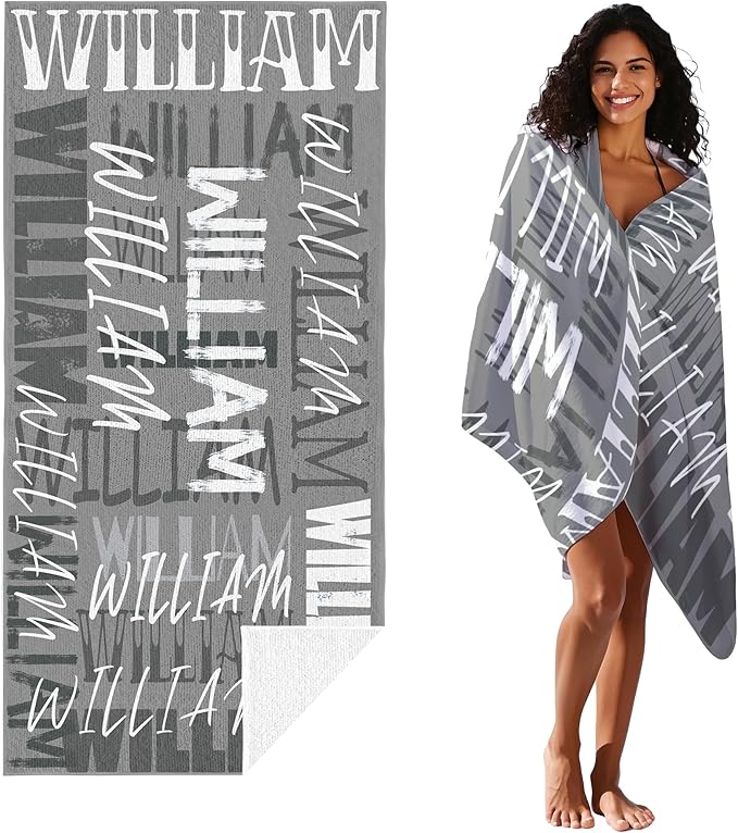 JML Personalized Beach Towel - Image 2