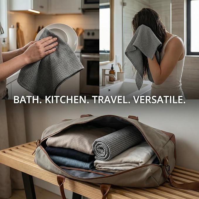 100% European Linen Hand Towels - Image 6