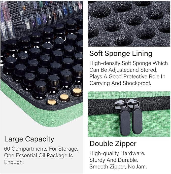 Essential Oils Carrying Case Holds 60 Grids - Image 4