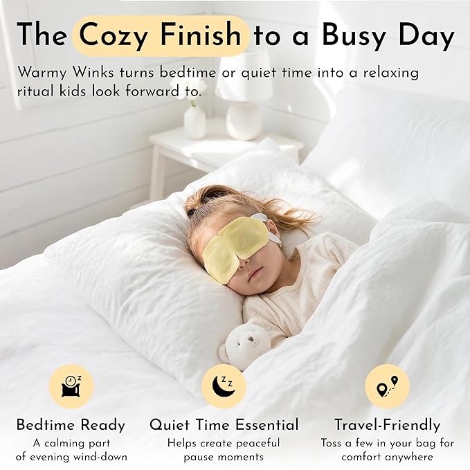 GlamBaby Warmy Winks Self-Heating Eye Mask - Image 2