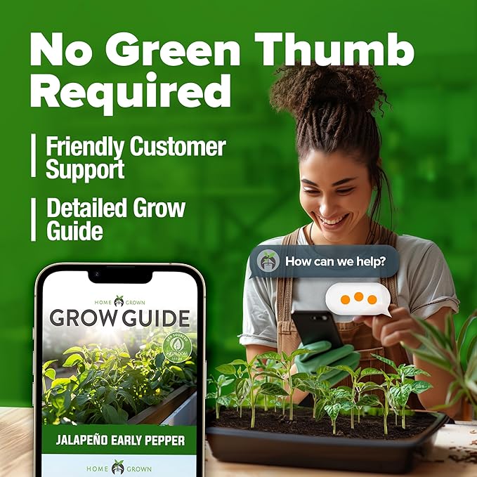 HOME GROWN Jalapeno Pepper Seeds 129+ Heirloom Non-GMO Seeds - Image 9