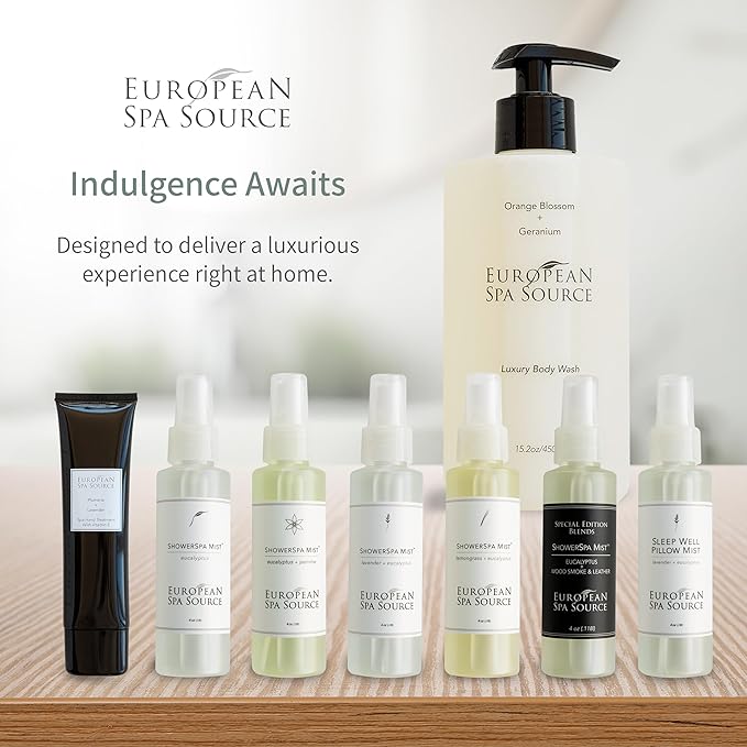 European Spa Source Lavender + Eucalyptus ShowerSpa Mist Spray - Image 6