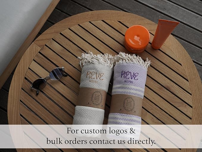 Personalized Beach Towel | Cotton Beach Towels, Sand Free, Highly Absorbent - Image 4