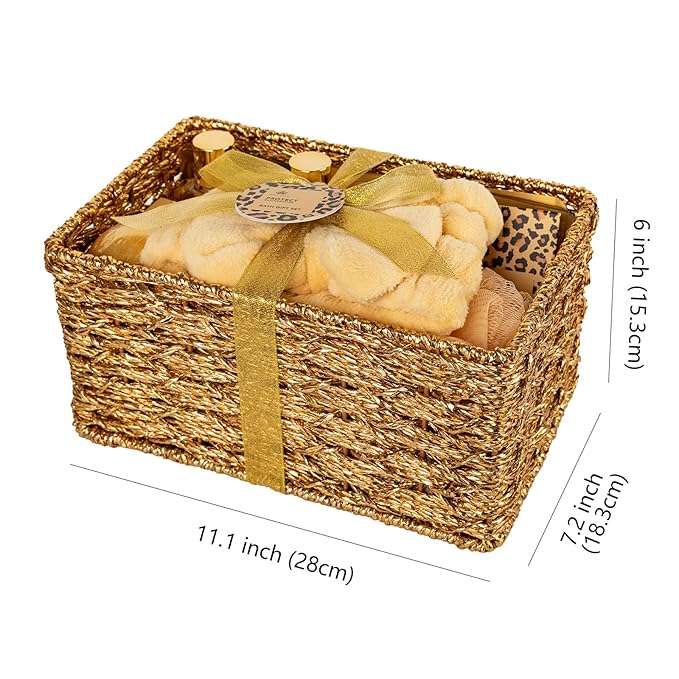 35 Pcs Mothers Day Gifts for Mom, Honey & Almond Bath & Body Gift Basket for - Image 6