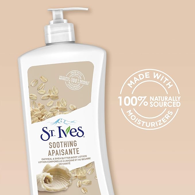 St. Ives Nourish & Soothe, Oatmeal & Shea Butter Body Lotion 21 Fl Oz - Image 10
