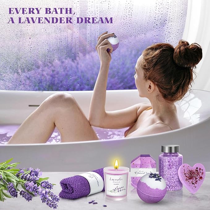 Qivatex Mothers Day Gifts for Mom Women, Teacher Appreciation Gifts, Bath Gift - Image 3