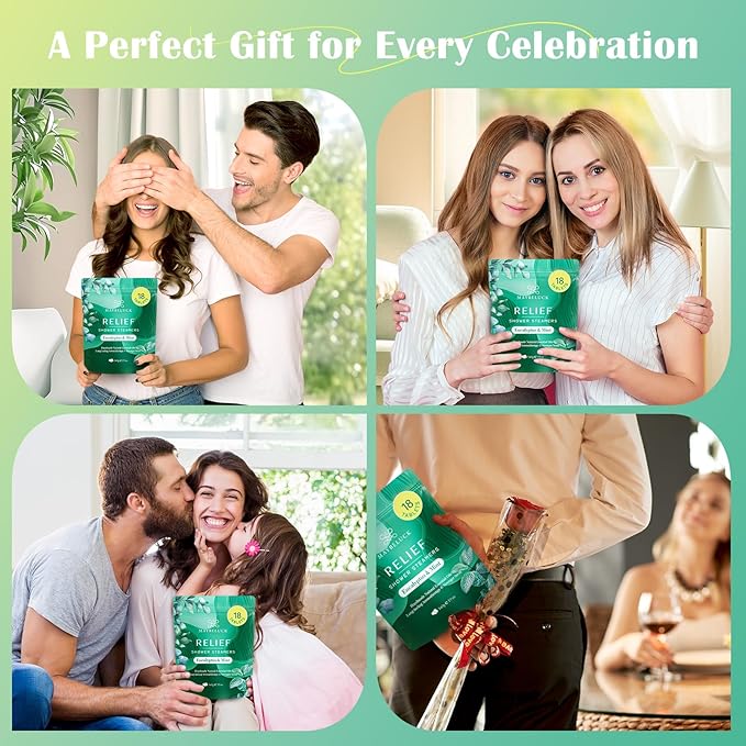 Shower Steamers Aromatherapy 18 Pack – Mothers Day Gifts, Eucalyptus - Image 7