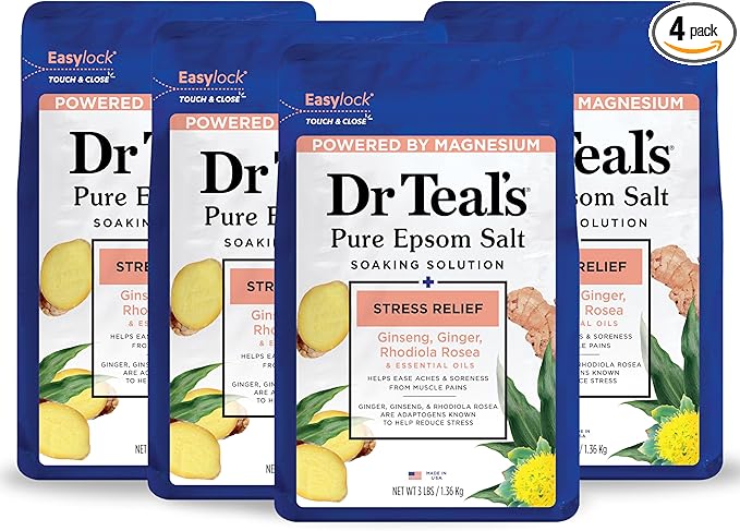 Dr Teal's Pure Epsom Salt Stress Relief by DrTeals