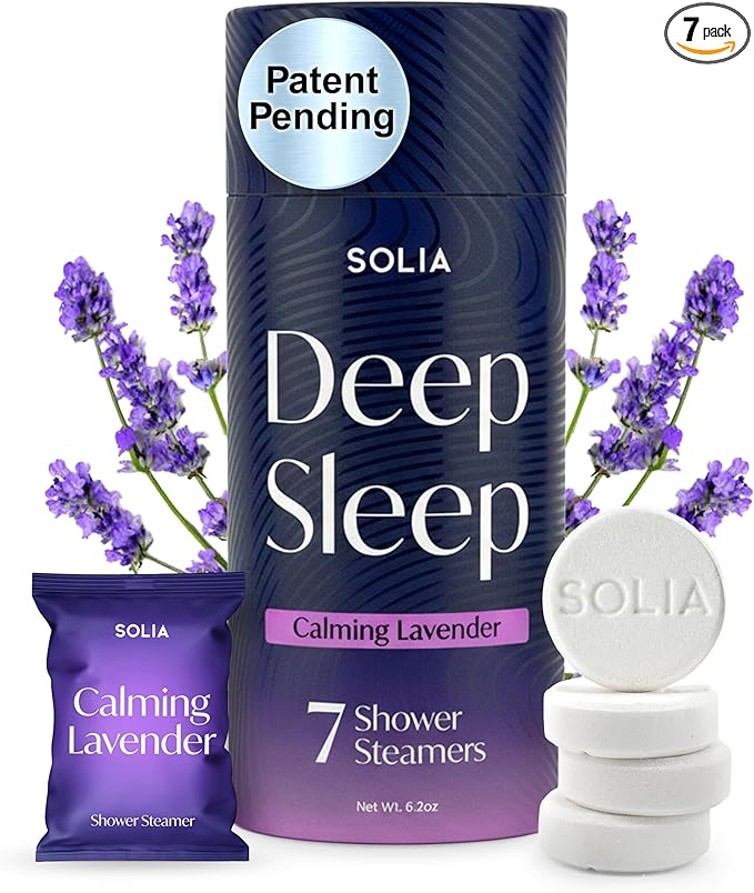 Solia Lavender Shower Steamers Aromatherapy 7-Pack by Unknown