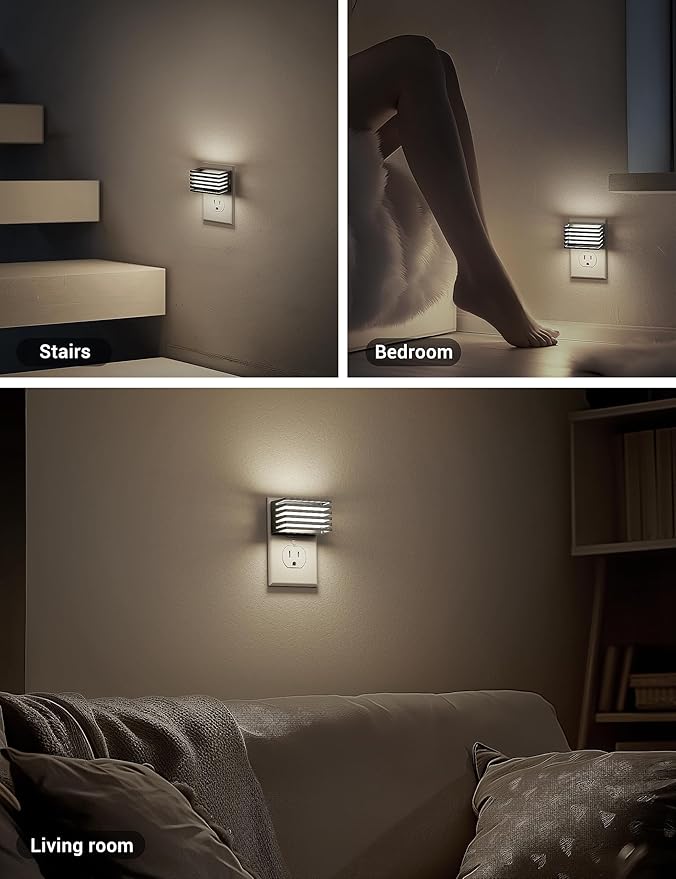 JandCase LED Night Light, Night Lights Plug into Wall - Image 5