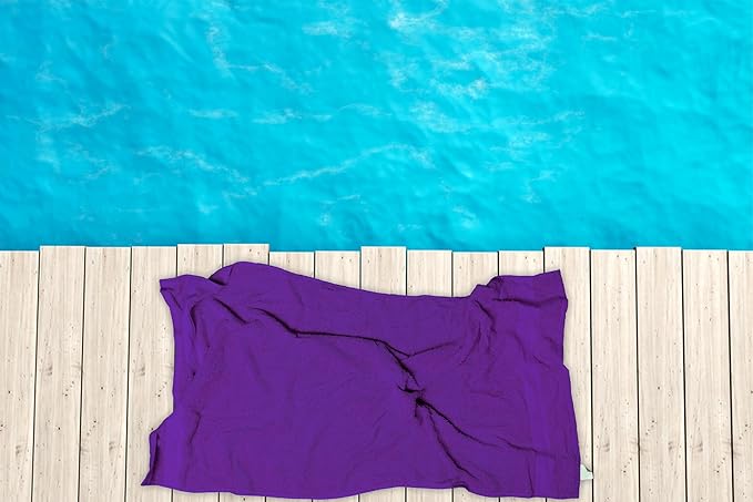 Medium Bath Towels Bulk Set of 12 – 100% Cotton Terry – 24" x 48" – Quick Dry - Image 6
