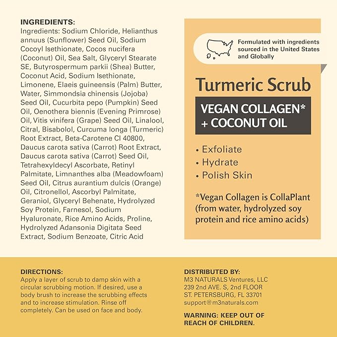 Exfoliating Turmeric Scrub and Skin Exfoliator - Image 10
