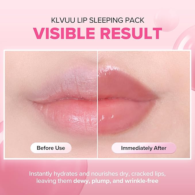 Klavuu Lip Mask Sleeping Pack – Overnight Deep Hydrating Korean Lip Balm - Image 5