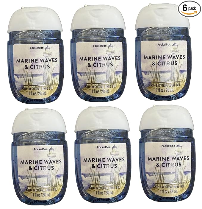Bath and Body Works Classic and Seasonal Scents Pocketbac Gel Sanitizers by BathBodyWorks