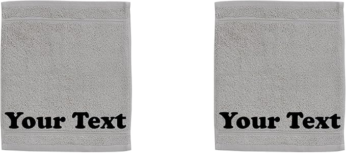 Personalize Your Towels with Custom Embroidery: Names, and Initials. Perfect by Ephesos