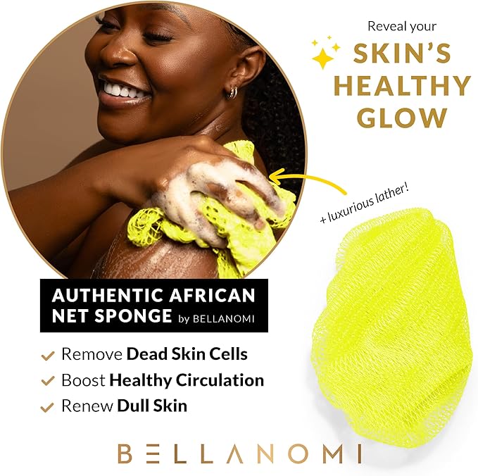 Bellanomi African Exfoliating Net Sponge - Image 5