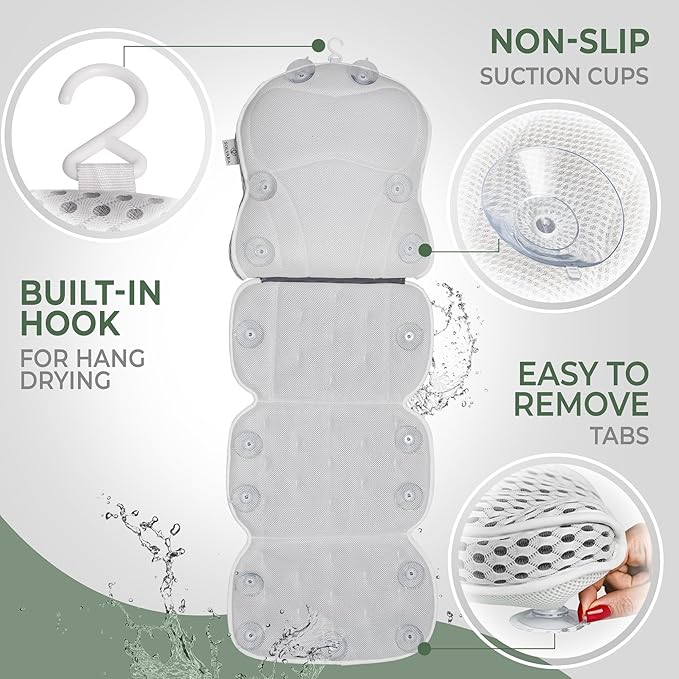 Full Body Bath Pillow for Tub - Image 5