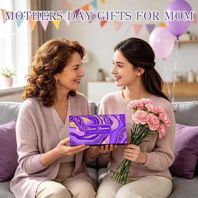 8 Pcs Shower Steamers Aromatherapy: Birthday Gifts - Image 2