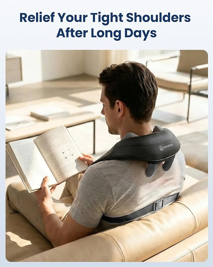 COMFIER Hands-Free Neck and Shoulder Massager - Image 2