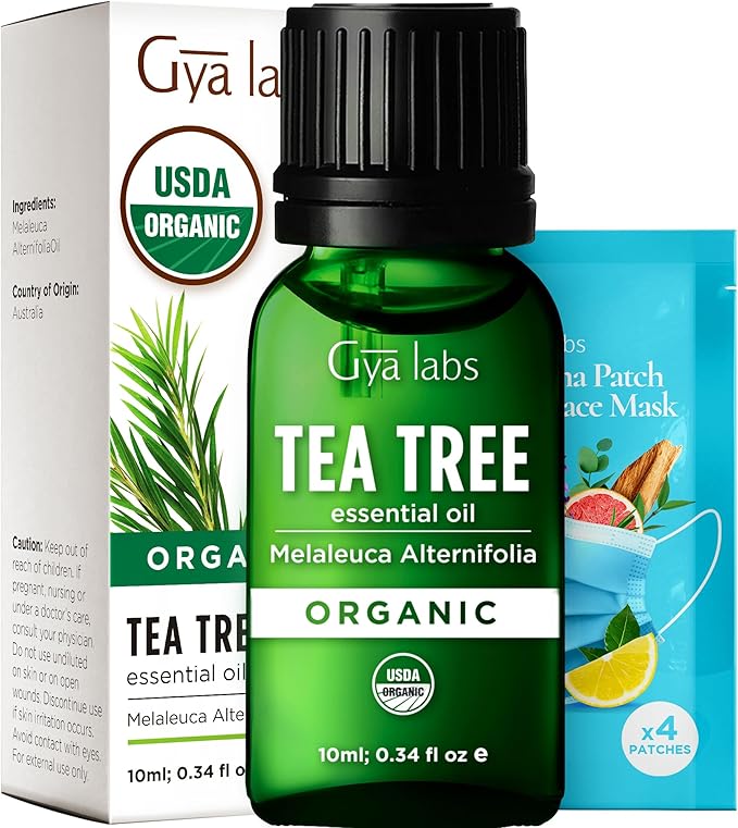 Gya Labs USDA Organic Tea Tree Essential Oil by GyaLabs