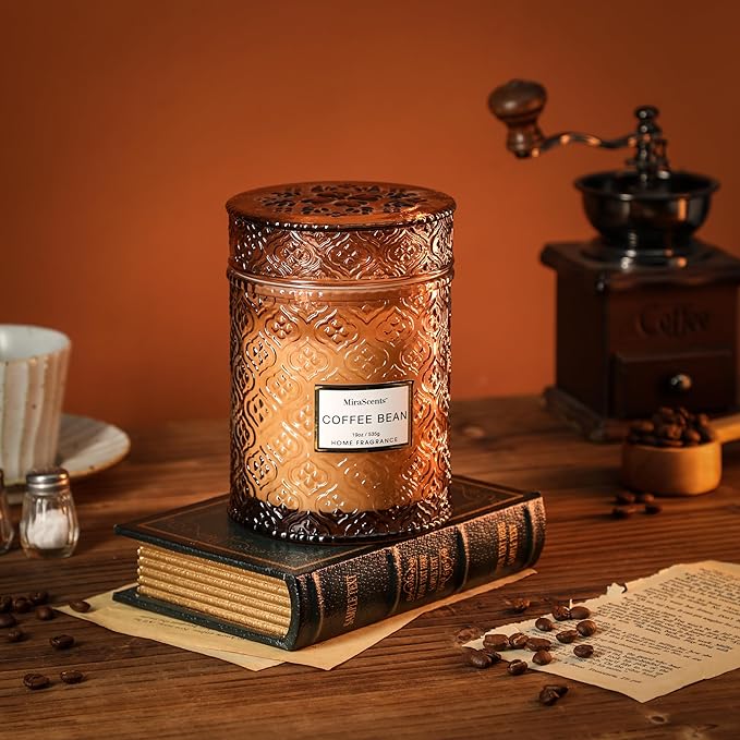 Coffee Bean Scented Candles, 19oz Aromatherapy Candles Gifts - Image 2