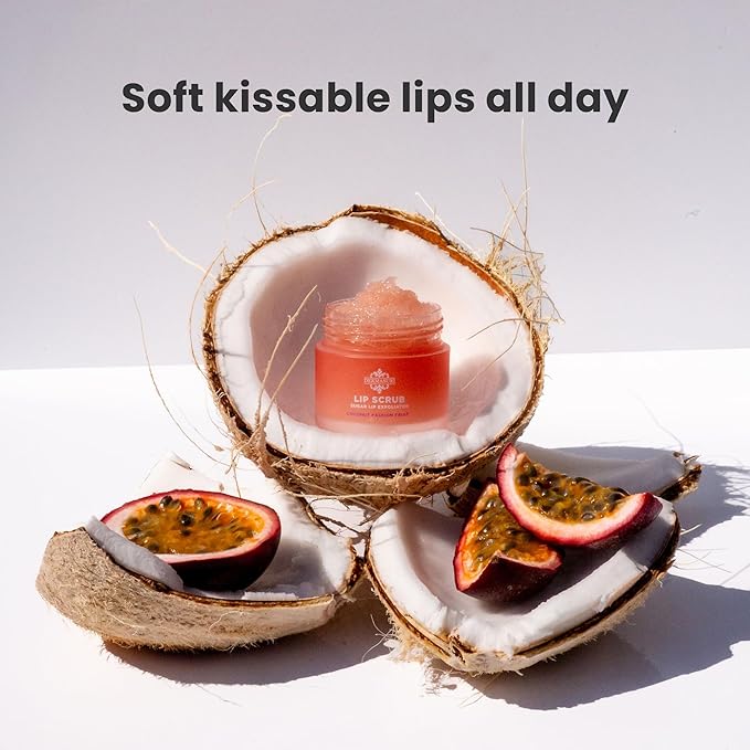 Dermasuri - Lip Exfoliator Scrub & Moisturizer - Sugar Scrubs, Overnight - Image 6