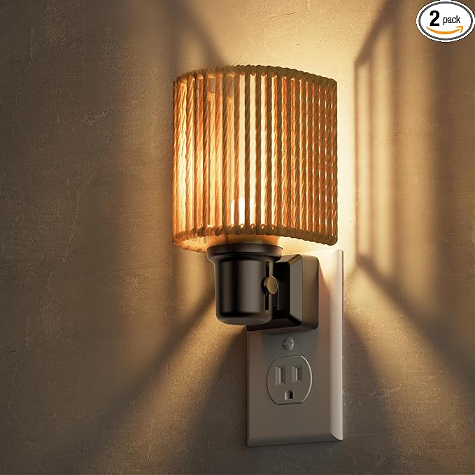 L LOHAS LED Night Lights Plug into Wall, Plug in Night Light, Bohemian by LLOHASLED