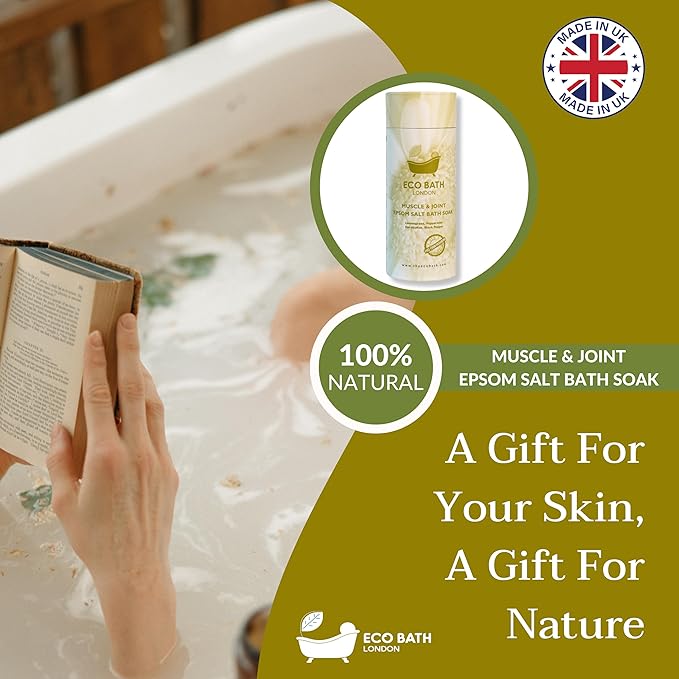 Eco Bath London Muscle and Joint Epsom Salt Bath Soak - Image 6