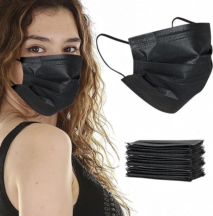 akgk 200pcs Disposable Face Masks, 3 Ply Disposable Masks - Image 8