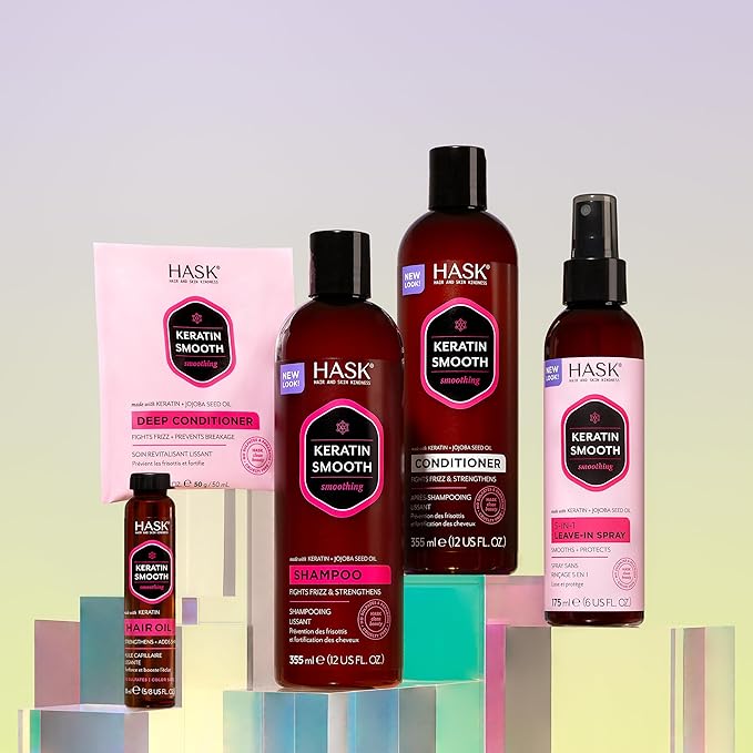 HASK KERATIN Smoothing Deep Conditioner Treatments - Image 9
