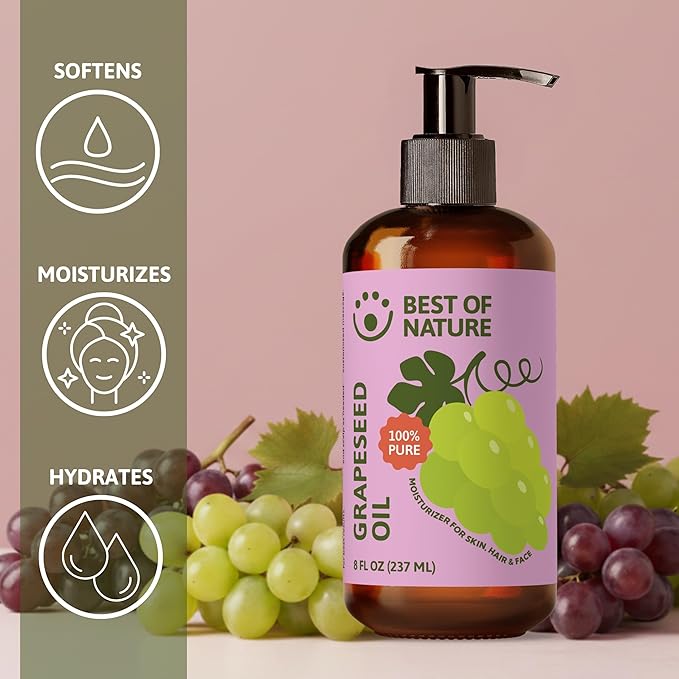 Best of Nature 100% Pure Grapeseed Oil - Image 9