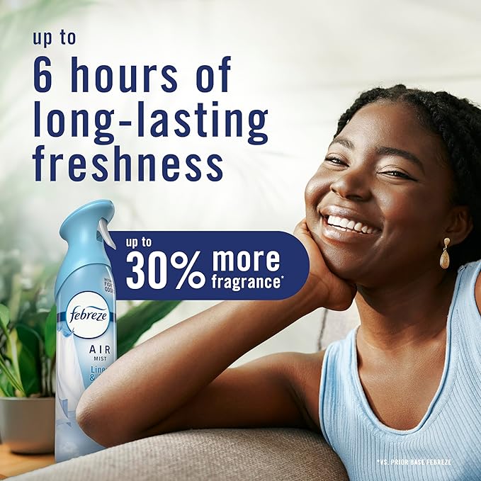 Febreze Air Mist, Luxe Air Freshener Spray, Odor Fighting Room Spray, Deodorizer - Image 7