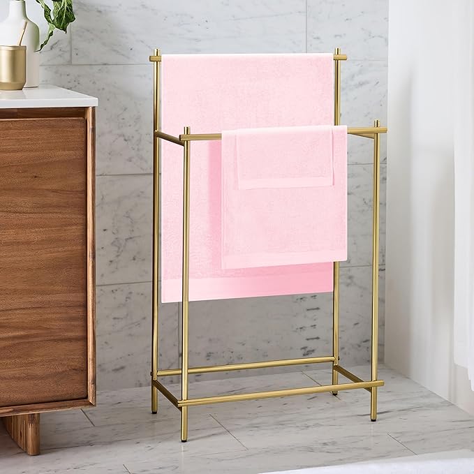 Ultra Soft 3 Pack Cotton Towel Set, Contains a Bath Towels 28x55 inch, a Hand - Image 4