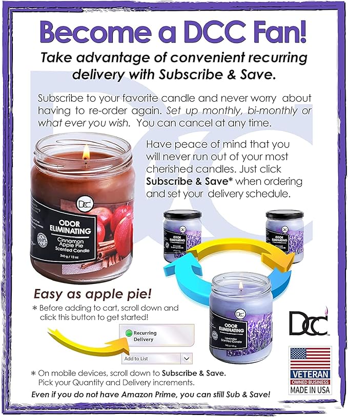 Almond Sugar Cookie Odor Eliminating Highly Fragranced Candle - Image 6