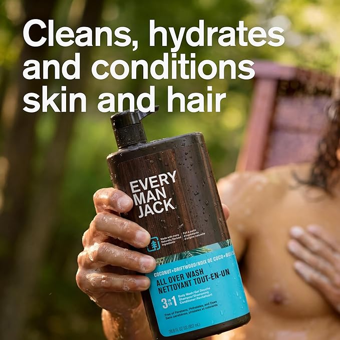 Every Man Jack Men’s 3-in-1 All Over Wash - Image 5