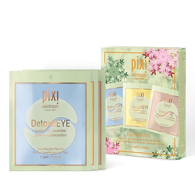 Pixi Beauty Holiday Eye Patch Trio | 3 Single Use Eye Patches by PixiBeautyUS