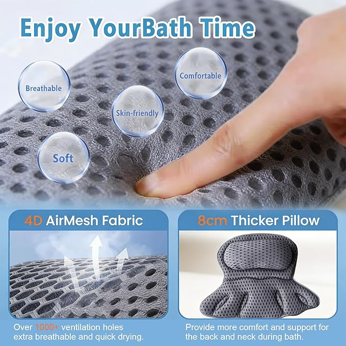 Luxury Bath Pillow for Tub - Image 6