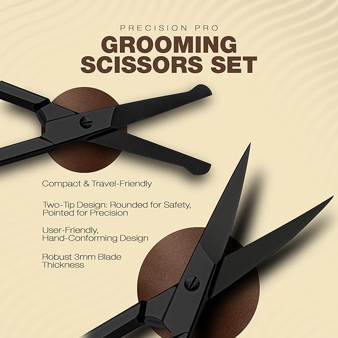 Utopia Care Eyebrow Scissors, Professional Stainless Steel Small Shears - Image 2