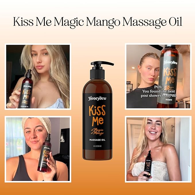 Mango Sensual Massage Oil for Couples - Image 2