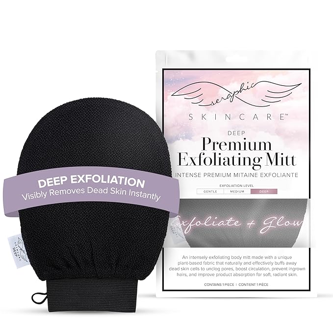 Seraphic Skincare Premium Exfoliating Mitt by SeraphicSkincare