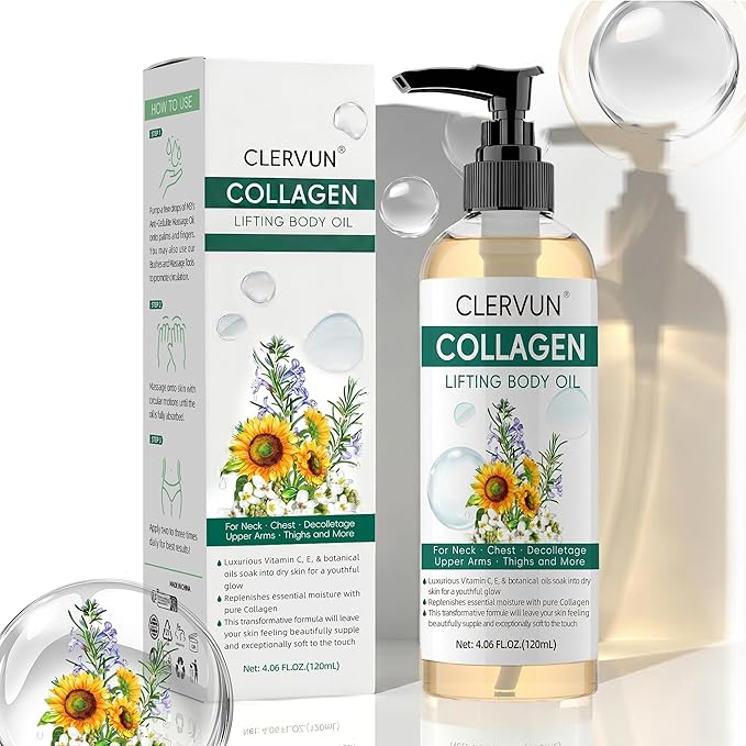 Collagen Lifting Body Oil After Shower by Clervun