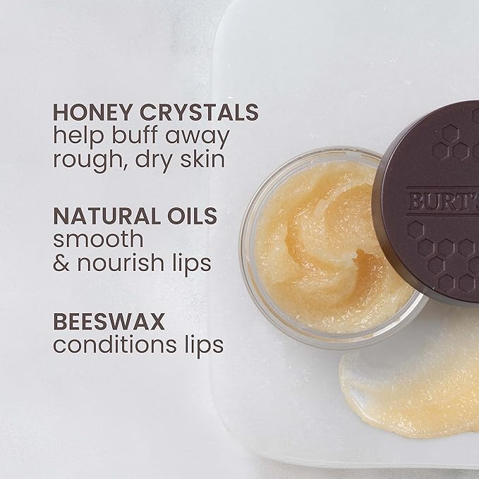 Burt’s Bees Conditioning Lip Scrub and Overnight Intensive Lip Treatment - Image 3