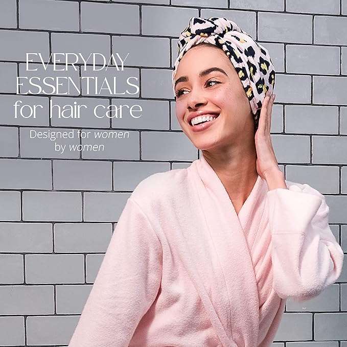 GRACE & COMPANY Luxe Micro-Cotton Hair Towel Wrap - Image 2