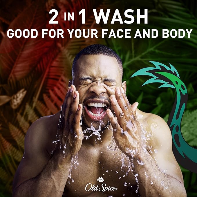 Old Spice Cleansing Body Wash for Men, 3X Defense, 24/7 Shower Fresh - Image 3