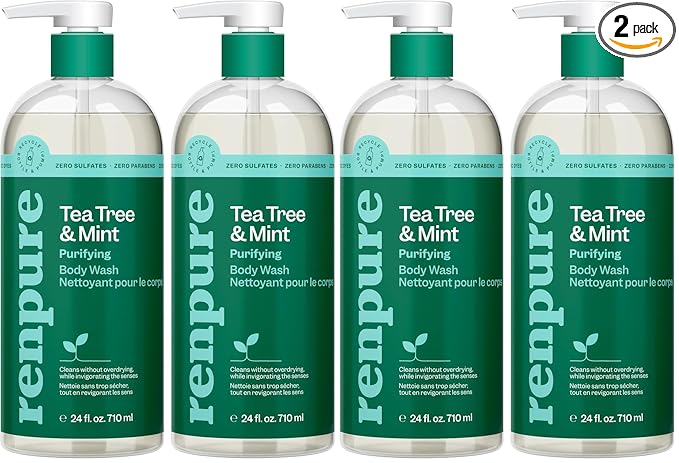 RENPURE Tea Tree & Mint Body Wash by RENPURE
